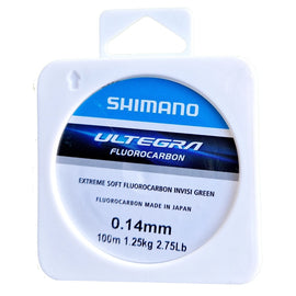 Shimano Ultegra Fluorocarbon – 100m/75m (Invisi‑Green Soft Fluorocarbon)