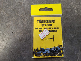 Trace Crimps – Qty 100 (For Mono up to 0.8mm / 80lb)