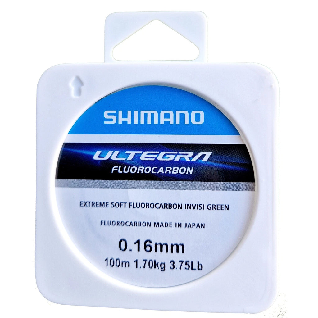 Shimano Ultegra Fluorocarbon – 100m/75m (Invisi‑Green Soft Fluorocarbon)