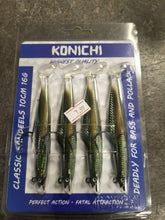 Load image into Gallery viewer, Classic Sandeels – 10cm 16g (4‑Pack Soft Lures)