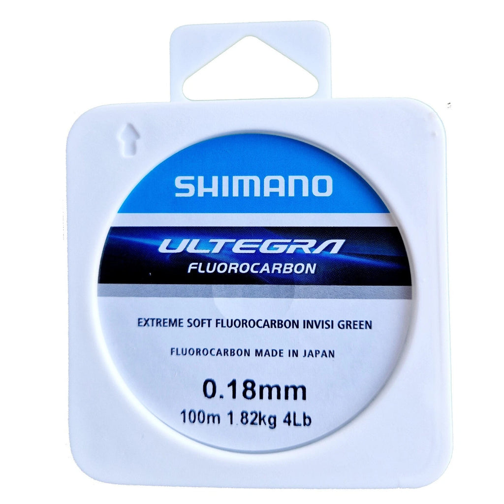 Shimano Ultegra Fluorocarbon – 100m/75m (Invisi‑Green Soft Fluorocarbon)