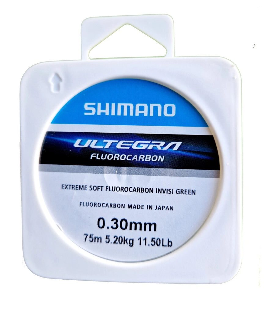 Shimano Ultegra Fluorocarbon – 100m/75m (Invisi‑Green Soft Fluorocarbon)