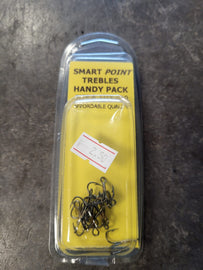 Smart Point Treble Hooks – Size 8 (10 Pack)