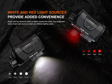 Load image into Gallery viewer, Fenix HL45R – 1000 Lumen Focusable Headlamp (White + Red LEDs)