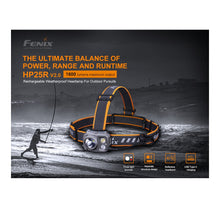 Load image into Gallery viewer, Fenix HP25R V2.0 – 1600 Lumen Triple‑Beam Rechargeable Headlamp