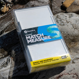 Seadra Folding Match Measure – 1m Ruler for Specimen Anglers