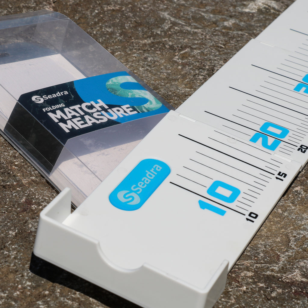 Seadra Folding Match Measure – 1m Ruler for Specimen Anglers