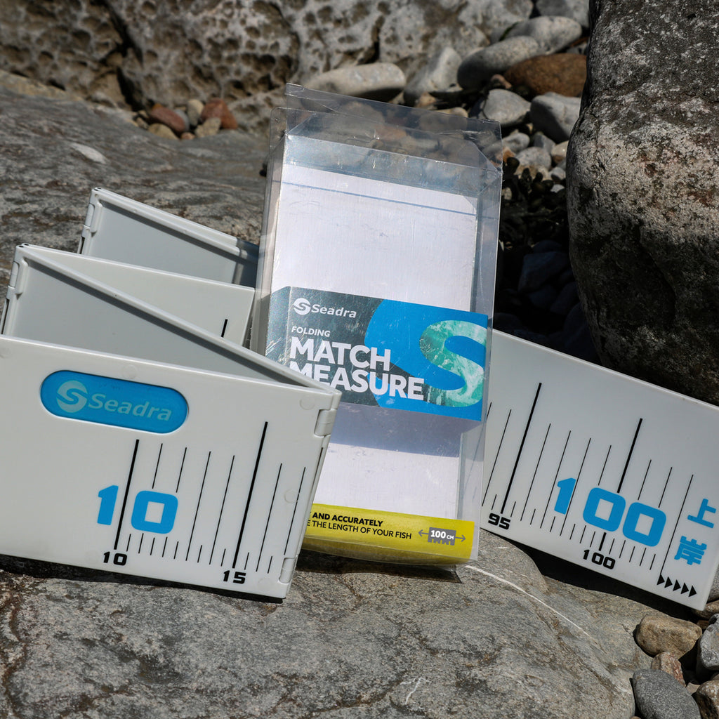 Seadra Folding Match Measure – 1m Ruler for Specimen Anglers