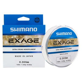 Shimano Exage Monofilament – 150m/300m (Extra Strong Mono)