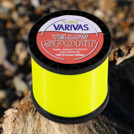 Varivas Yellow Sport Line – 1/2kg – Hi-Viz Bulk Casting Line