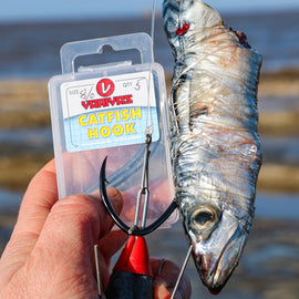 Varivas Catfish Fishing Hooks – Short Shank Heavy Wire Hooks
