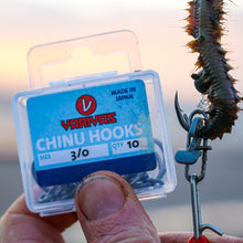 Load image into Gallery viewer, Varivas Chinu Fishing Hooks – Offset Short Shank Crab Hooks
