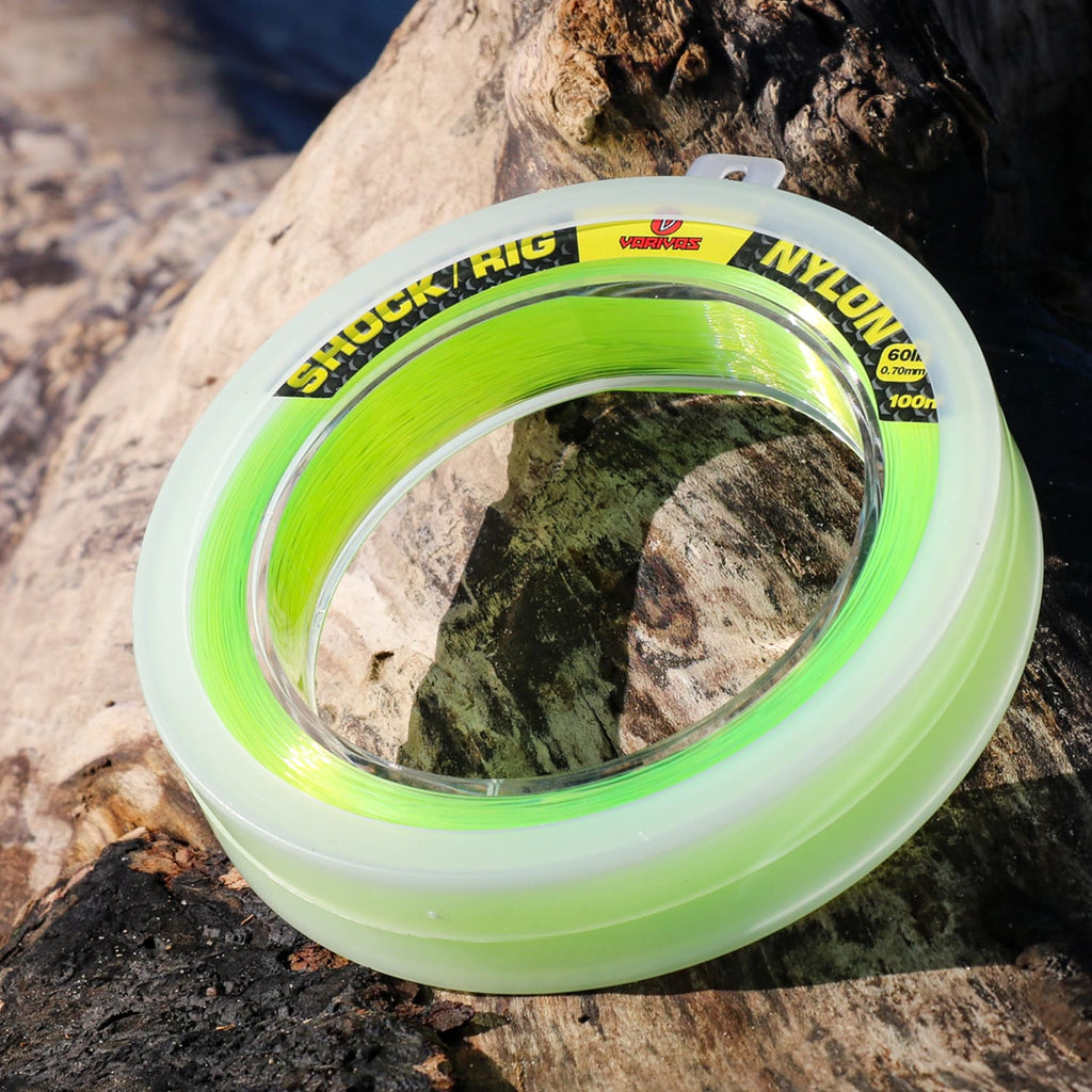 Varivas Shock/Rig Nylon – Yellow – High Strength Leader Line