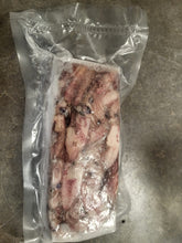 Load image into Gallery viewer, Frozen Party Squid Bait 1lb – Compact Unwashed Loligo Bait