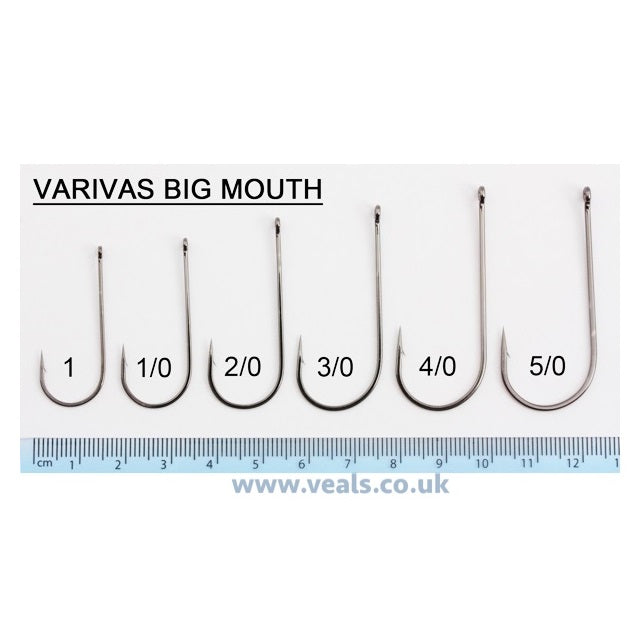 Varivas Big Mouth Hooks – Box – All-Round Big Fish Pattern