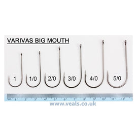 Varivas Big Mouth Hooks – Box – All-Round Big Fish Pattern