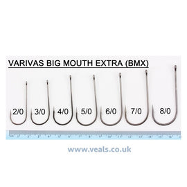 Varivas Big Mouth XTRA Hooks – Box – Heavy Wire for Big Baits