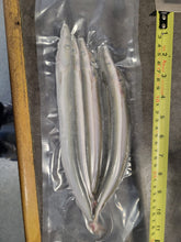 Load image into Gallery viewer, Large Launce – Whole Frozen Bait (Size &amp; Qty Vary)