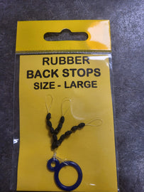 Rubber Back Stops – Large (Terminal Tackle Rig Stops)