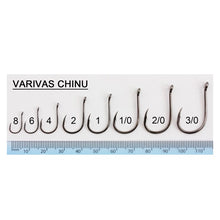 Load image into Gallery viewer, Varivas Chinu Fishing Hooks – Offset Short Shank Crab Hooks