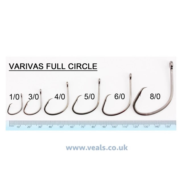 Varivas Full Circle Fishing Hooks – Dongle Rig Lip Hooking