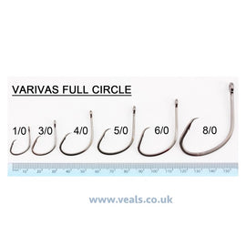 Varivas Full Circle Fishing Hooks – Dongle Rig Lip Hooking