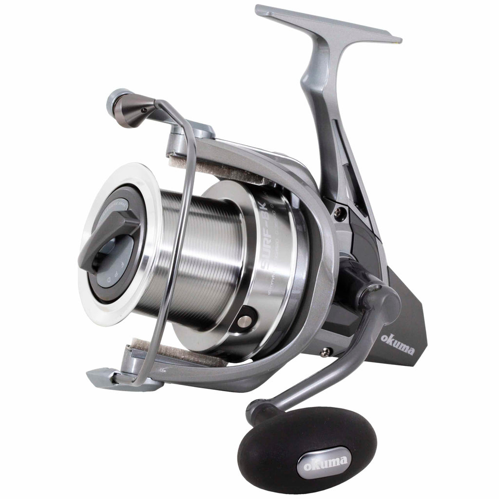 Okuma Surf 8K – Long‑Cast Fixed Spool Reel for Beach Fishing