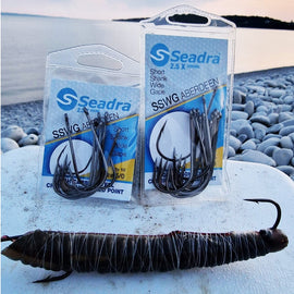 Seadra SSWG Aberdeen Hook – Wide Gape Short Shank for Big Fish